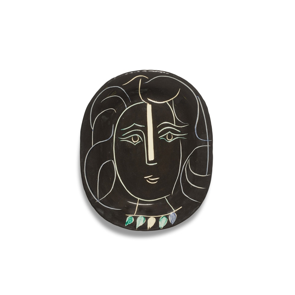 Visage de femme (A. R. 220) by Pablo Picasso