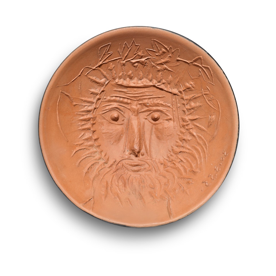Visage de faune (A. R. 257) by Pablo Picasso