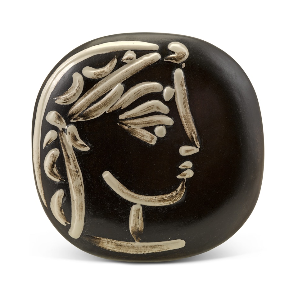 Profil de Jacqueline (A. R. 385) by Pablo Picasso