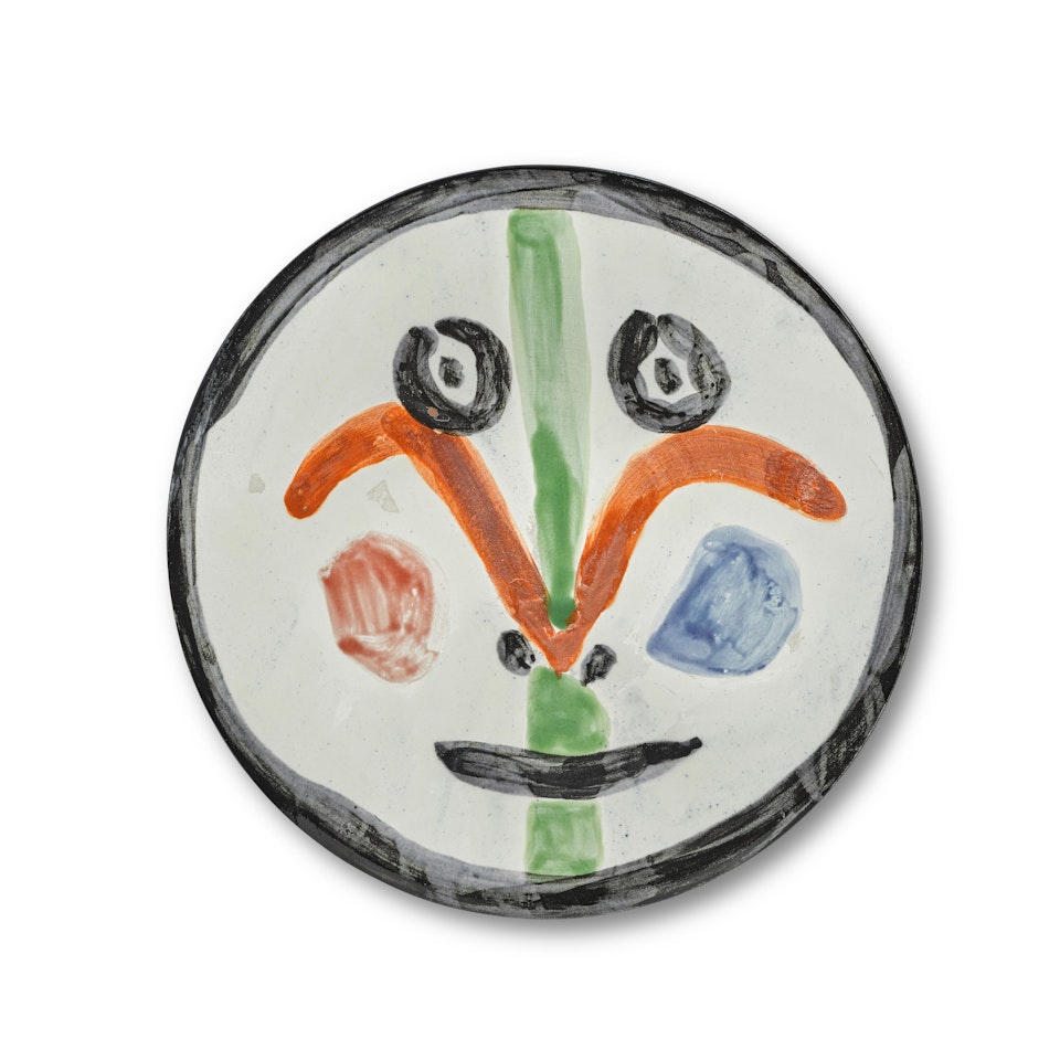 Visage no. 157 (A. R. 489) by Pablo Picasso