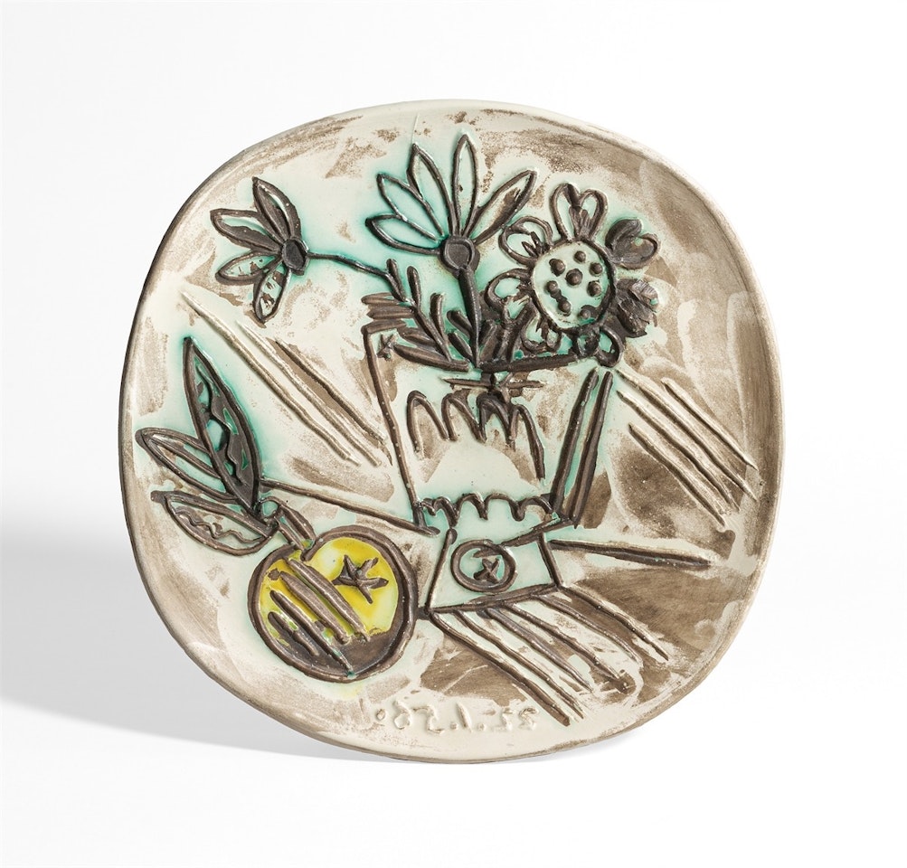 ”Bouquet à la pomme” by Pablo Picasso