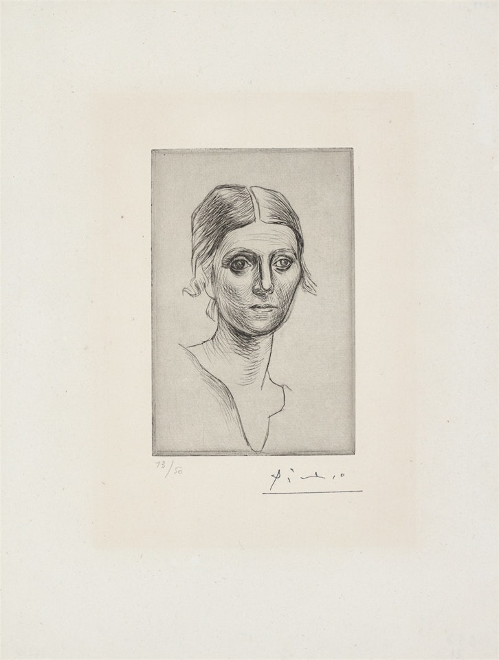 ”Portrait d"Olga Picasso” by Pablo Picasso