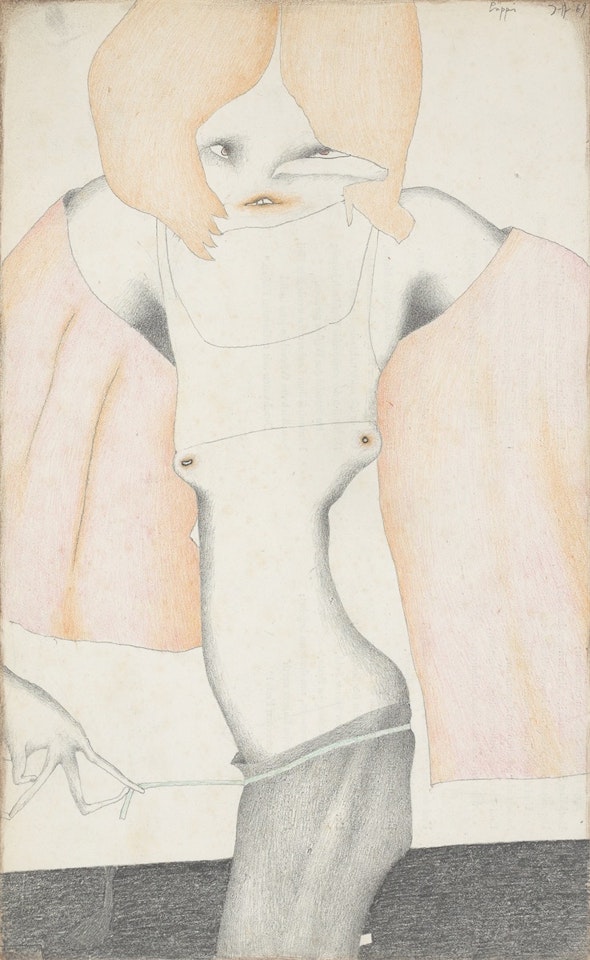 ”Püppi” by Horst Janssen