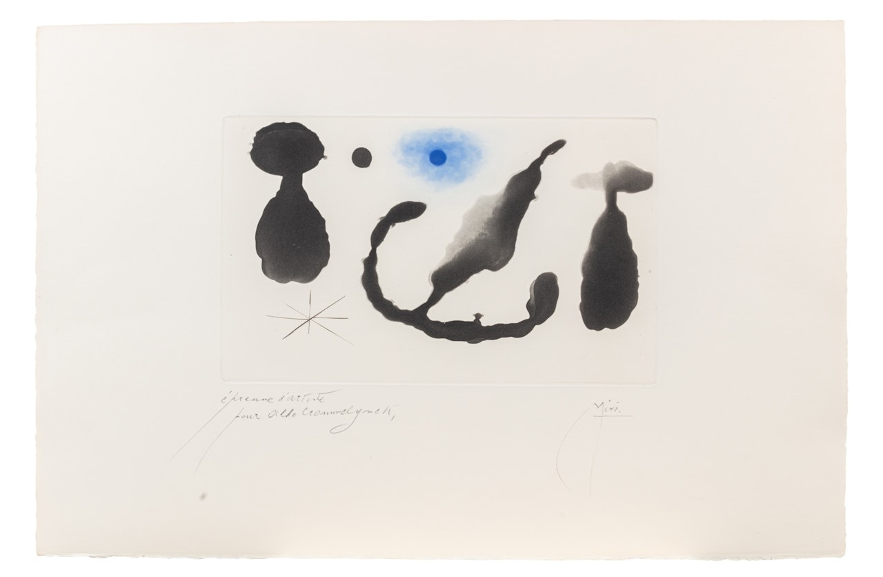 Saint James Park au crépuscule (Dupin 158) by Joan Miró