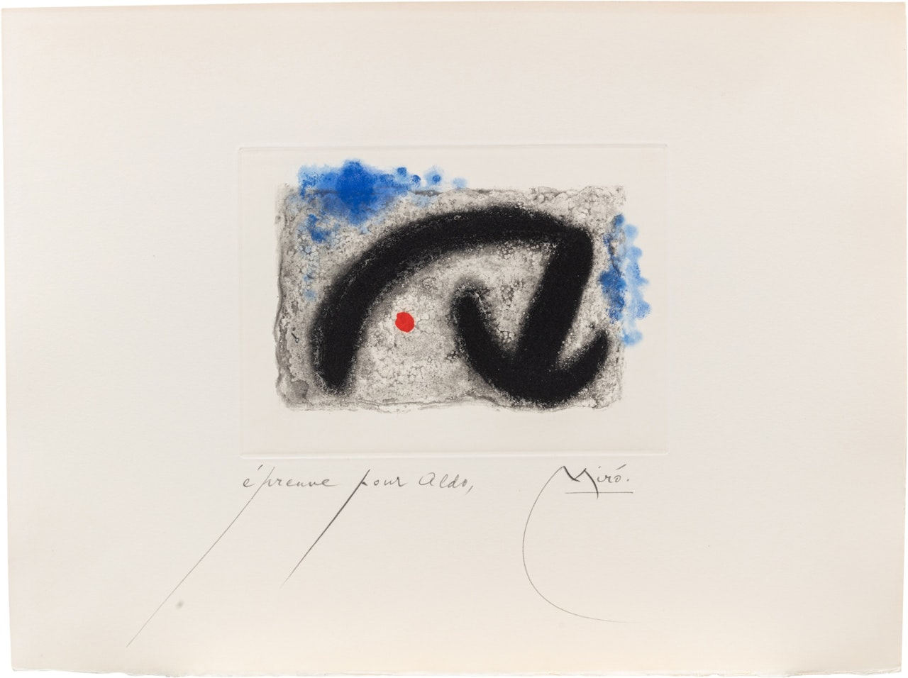 Fusées: One Plate (D. 251; see C. Bks 54) by Joan Miró