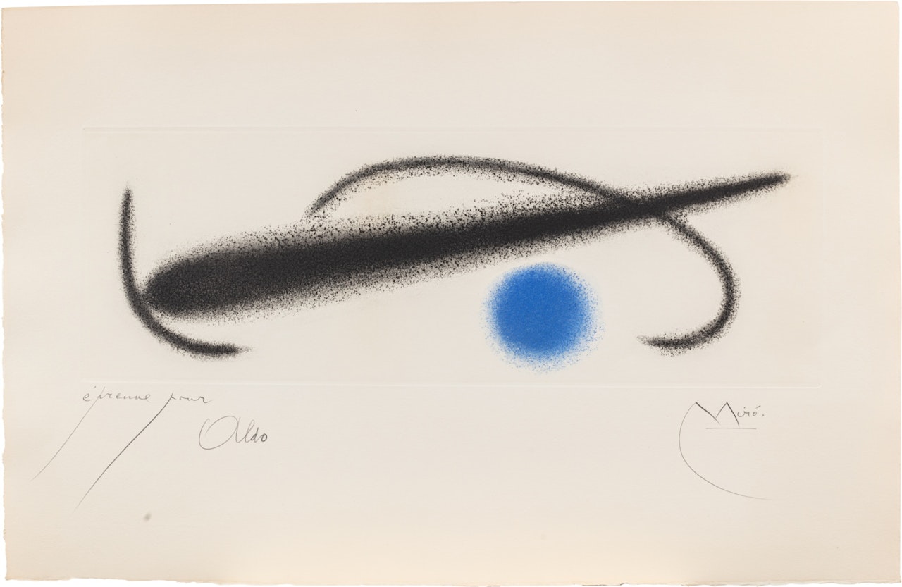 Fusées: One Plate (D. 254; see C. Bks 54) by Joan Miró