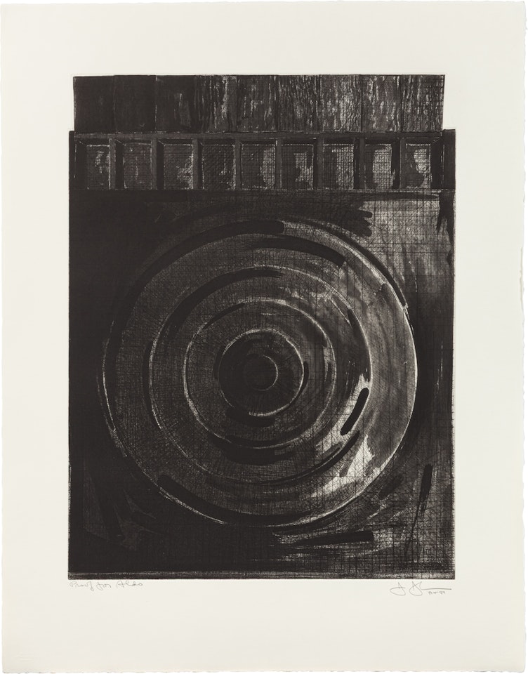 Target with Plaster Casts (ULAE 251) by Jasper Johns