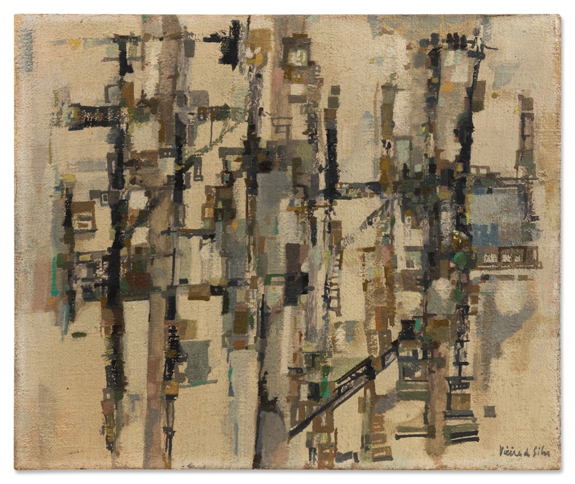 Composition by Maria Helena Vieira Da Silva