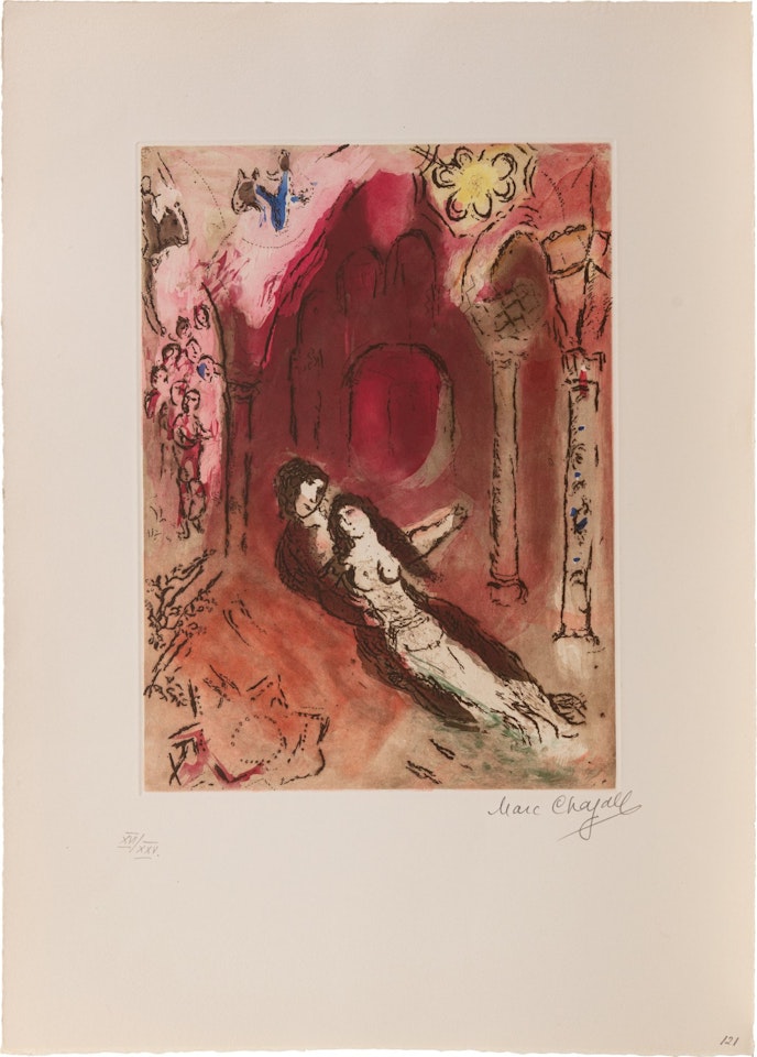 Granada , from Paroles Peintes I by Marc Chagall
