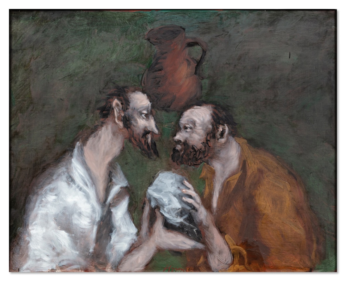 La pierre et la cruche by Gérard Garouste