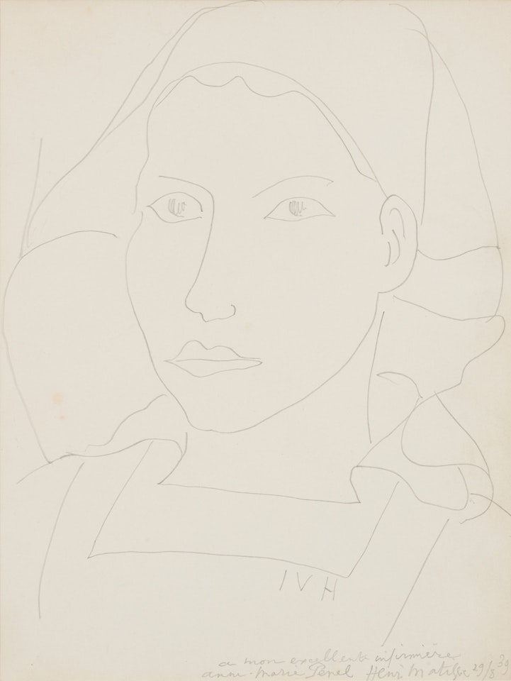 Portrait de jeune fille by Henri Matisse