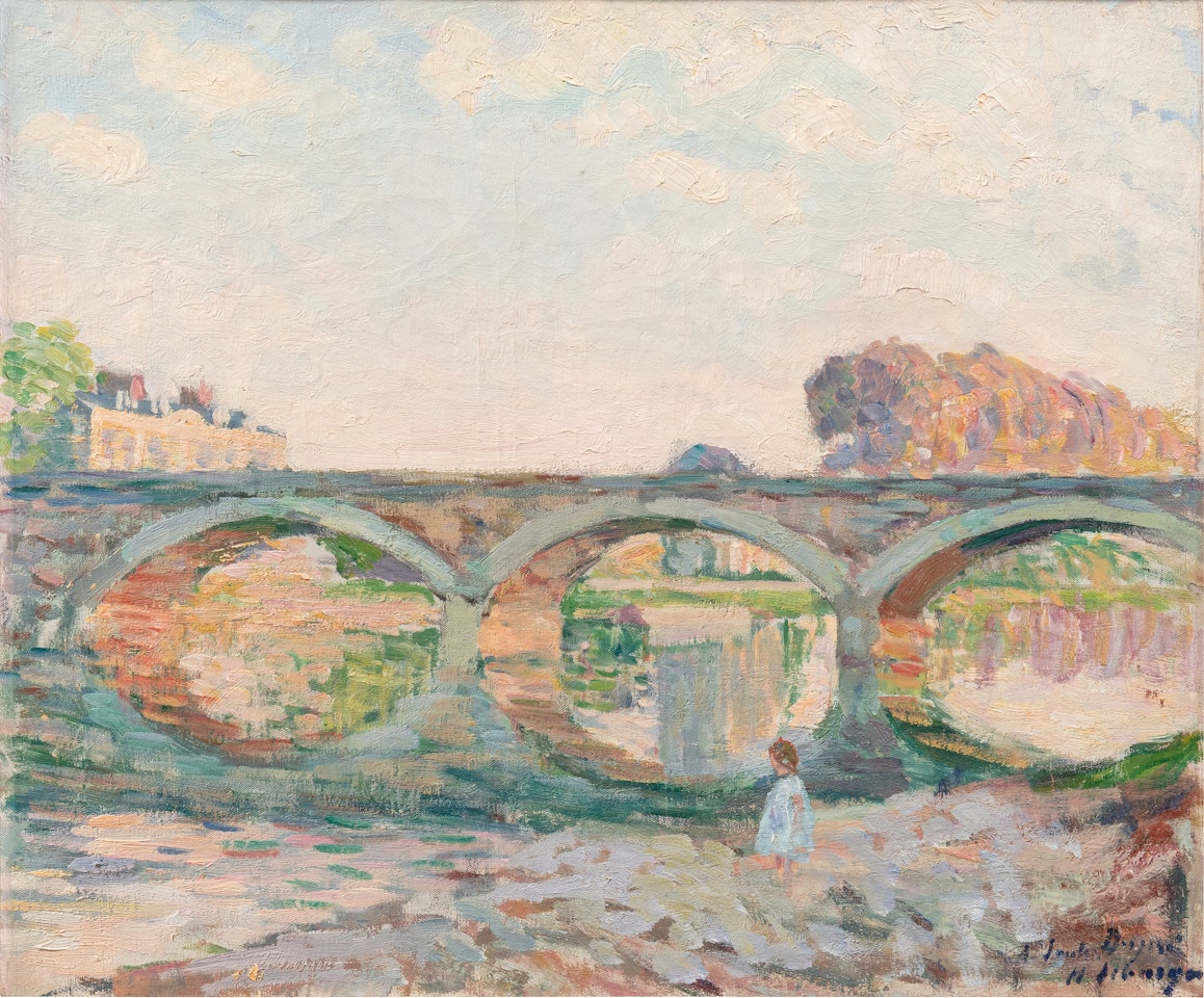 Pont de la Marne près de Lagny by Henri Lebasque