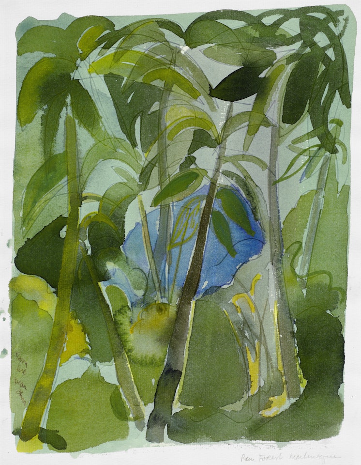 Rain Forest Martinique by Romare Bearden