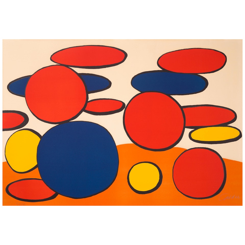 Composition aux cercles by Alexander Calder