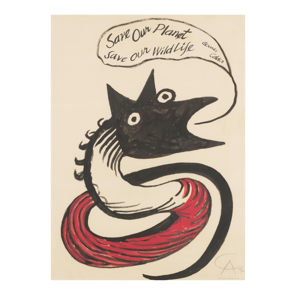 Save Our Planet, Save Our Wildlife by Alexander Calder