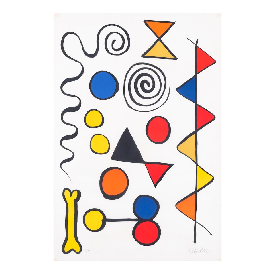 Os et Serpent by Alexander Calder