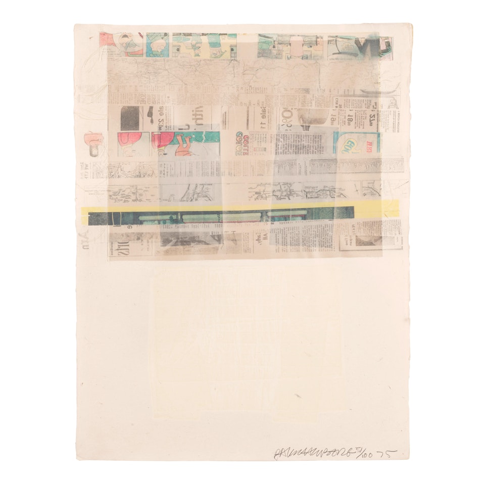 Arcade by Robert Rauschenberg