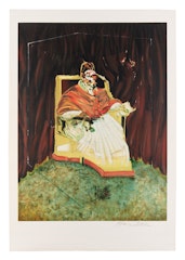 Study for Portrait of Pope Innocent X after Velasquez (Sabatier 14)