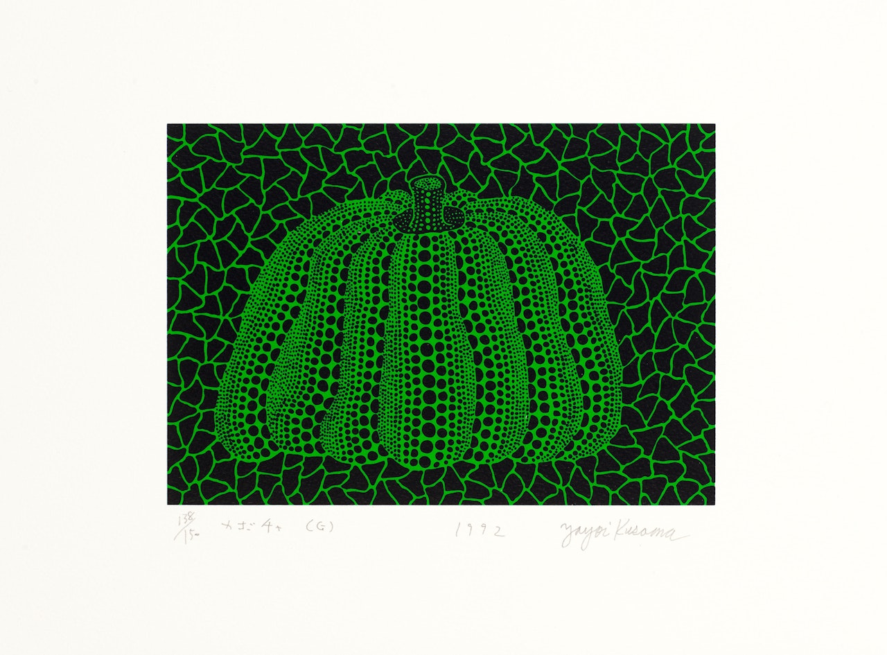 Pumpkin (G) (Kusama 151) by Yayoi Kusama
