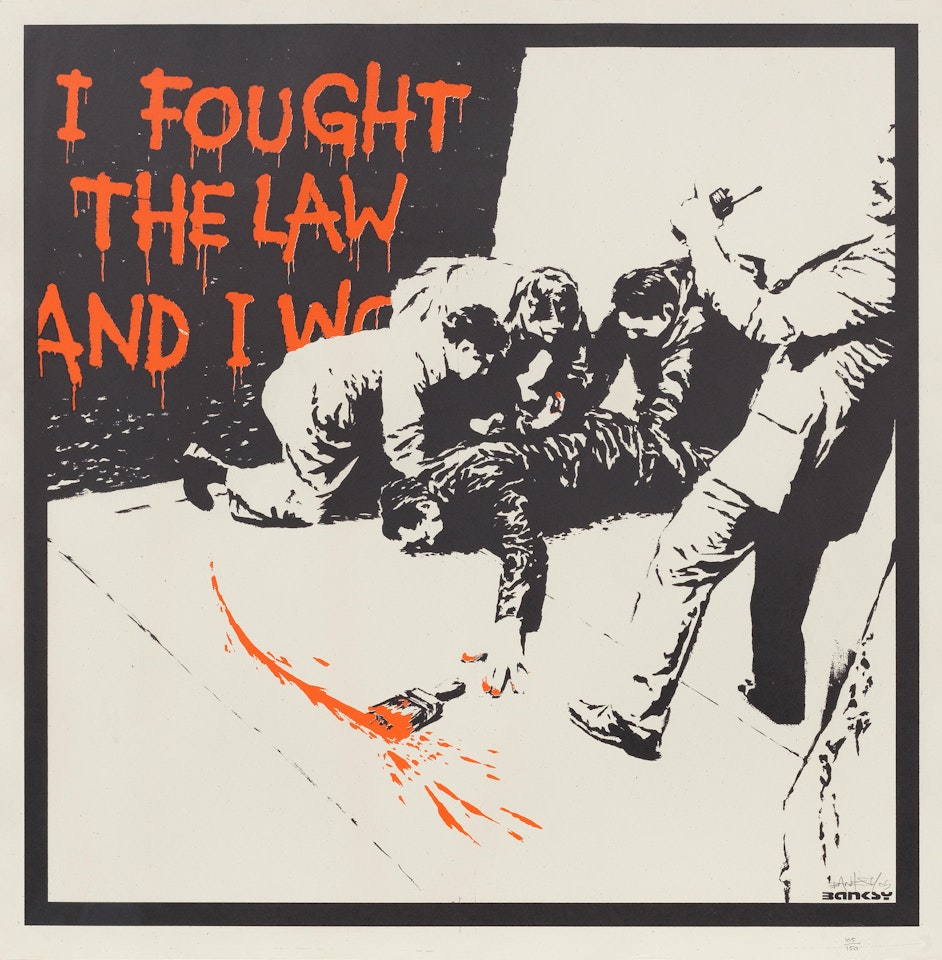 I Fought The Law by Banksy