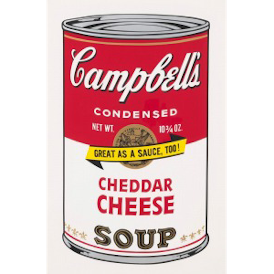 Cheddar Cheese, from Campbell"s Soup Ⅱ (F. & S. Ⅱ.63 ) by Andy Warhol