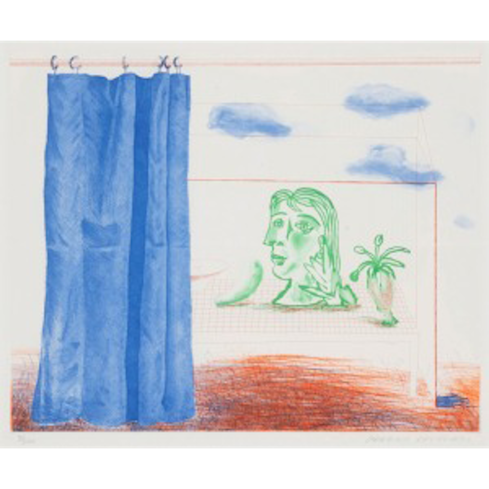 What is this Picasso?, 20 from The Blue Guitar (M.C.A.T. 197) by David Hockney