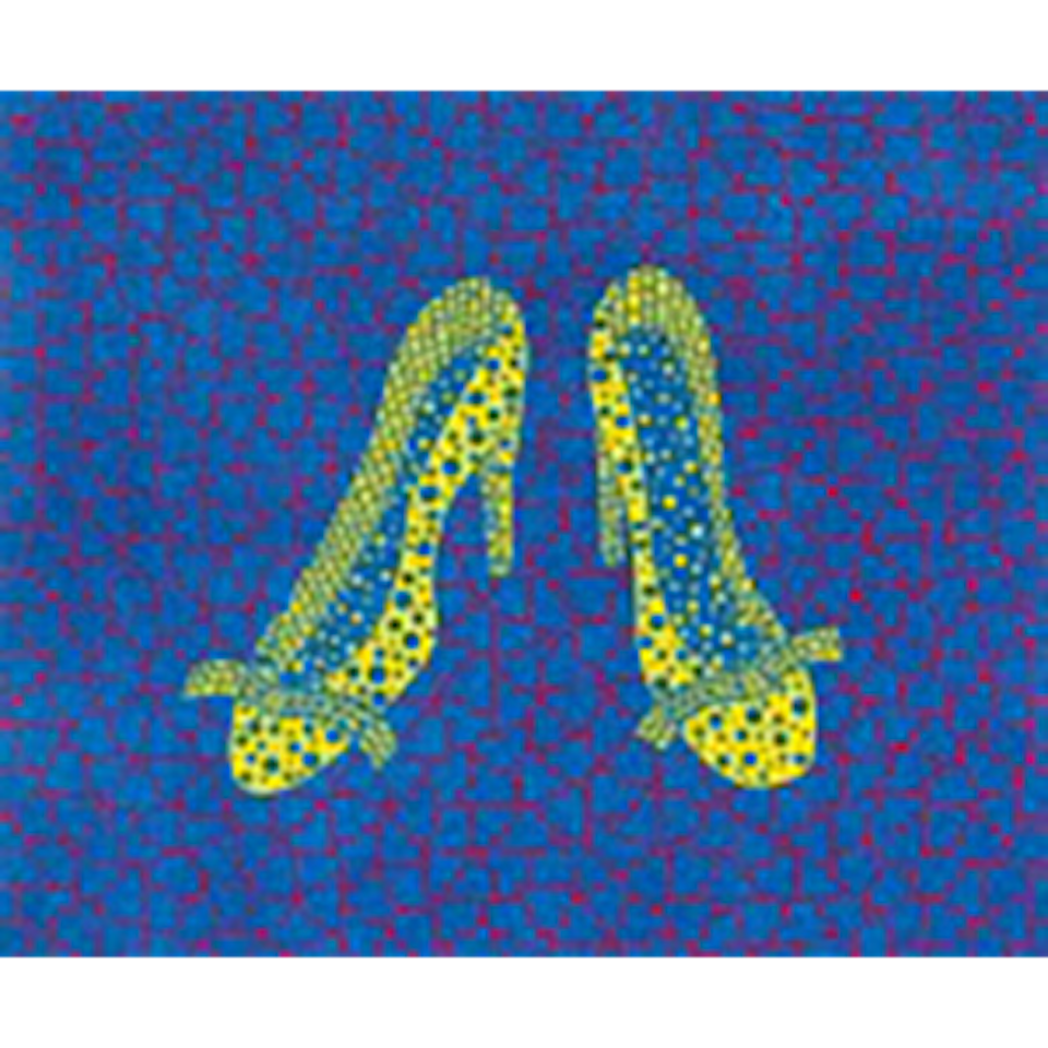 High Heels (4) (Kusama 262) by Yayoi Kusama