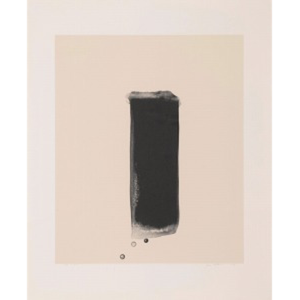 From a Revelation 6 by Lee Ufan