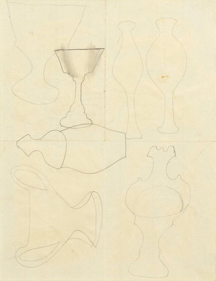 Sketches of Etruscan Vases by Ben Nicholson, O.M.