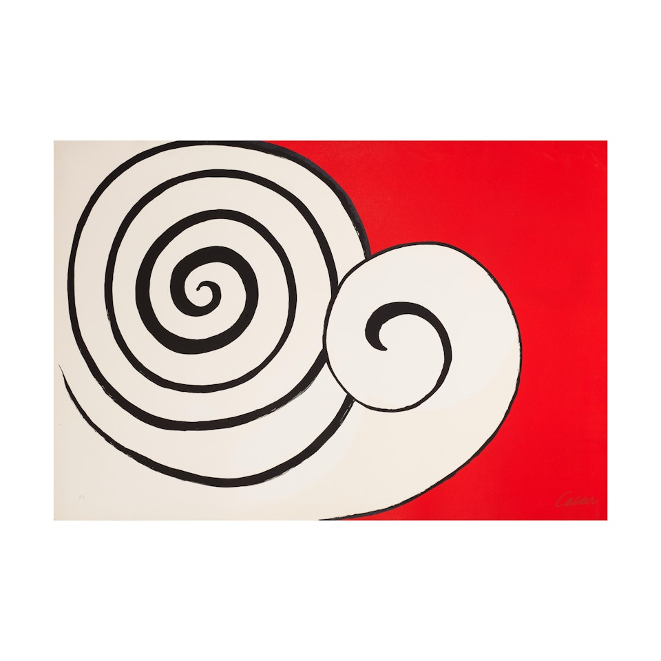 Deux spirales by Alexander Calder