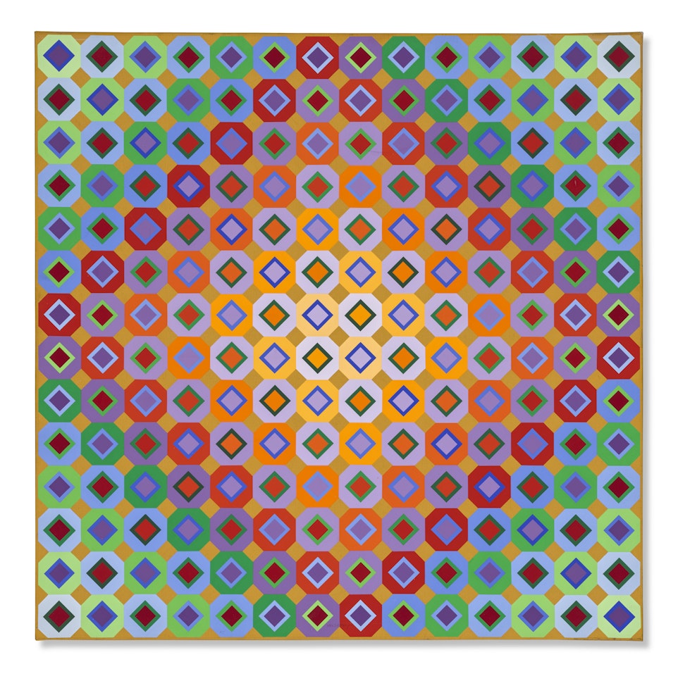 Folk III by Victor Vasarely