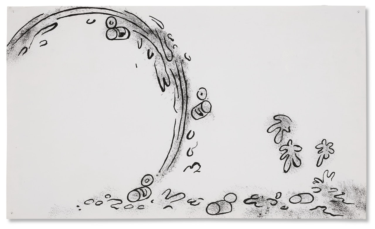 Garbage Drawing #38 by Mike Kelley