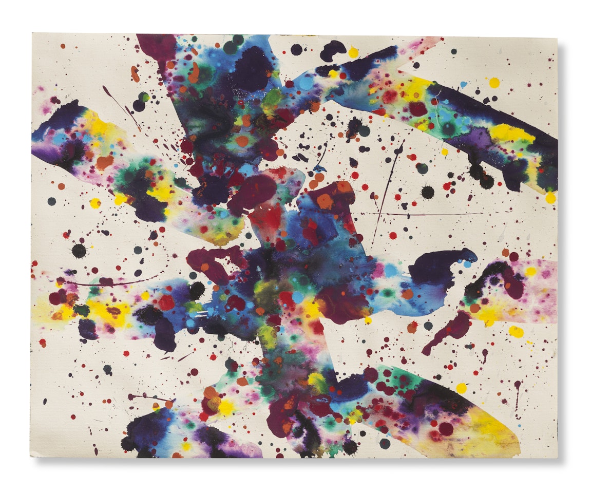 Untitled by Sam Francis