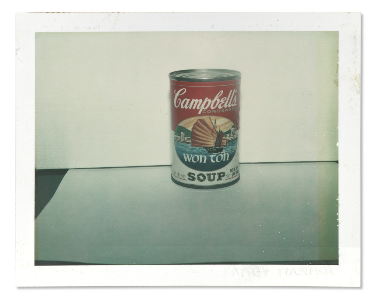 Campbell"s Soup Can (Wonton Soup) by Andy Warhol