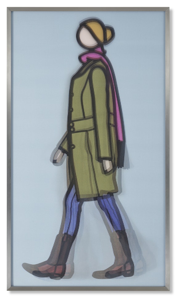 Sian Walking by Julian Opie