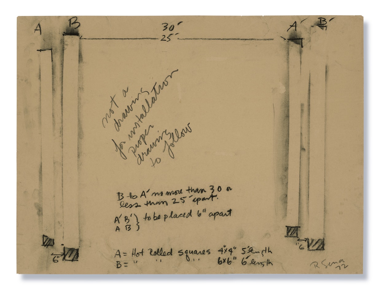 Untitled by Richard Serra