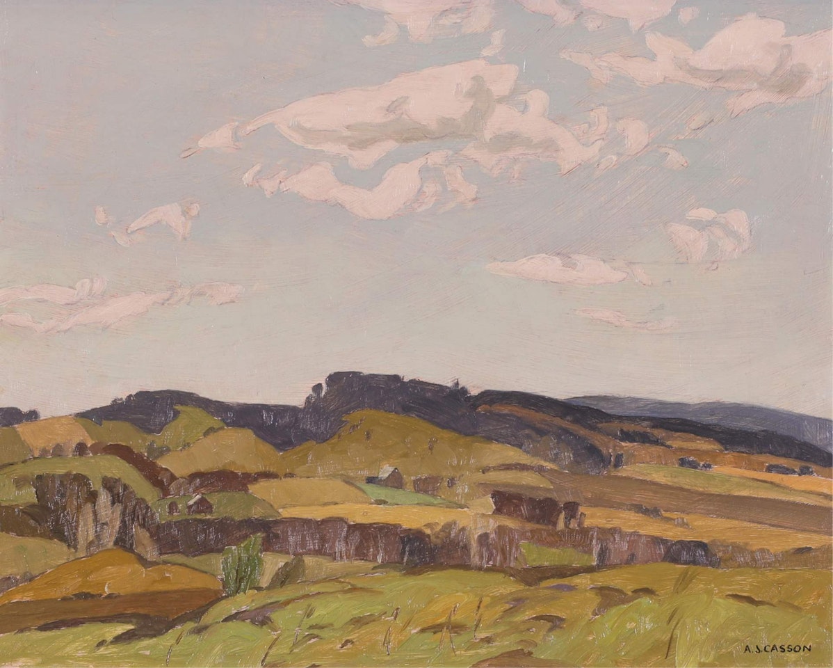 NOVEMBER HILLS by Alfred Joseph Casson