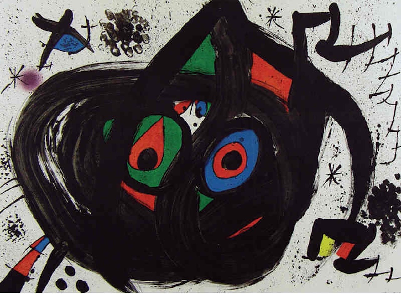 HOMENATGE A JOAN PRATS, PL. 5 by Joan Miró