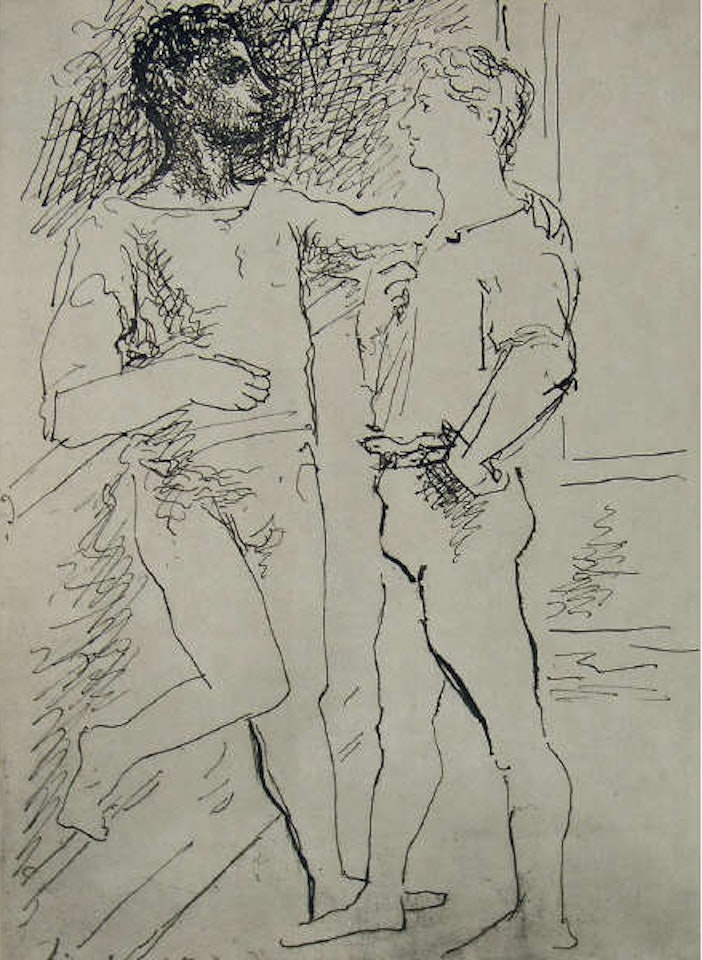 Le banquet by Pablo Picasso