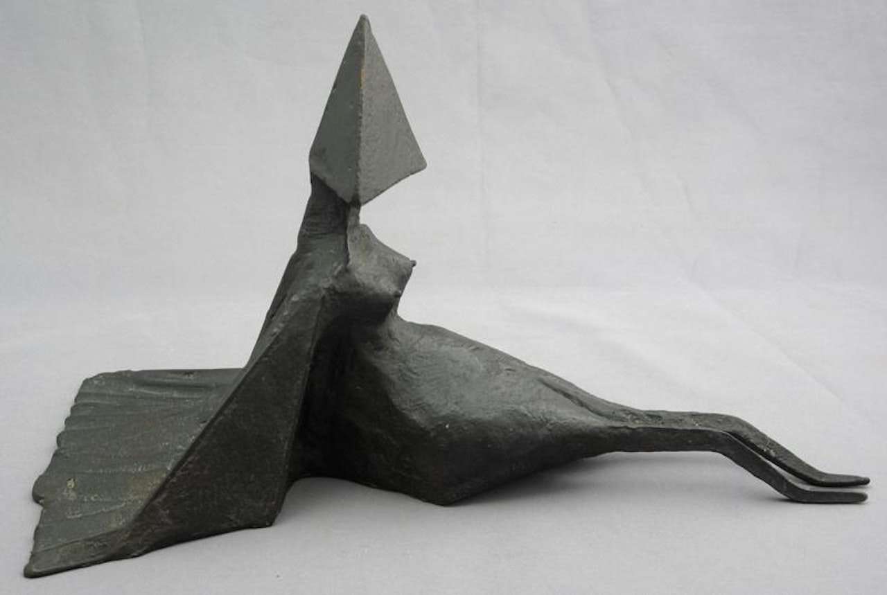 A PAIR OF RECLINING FIGURES by Lynn Chadwick