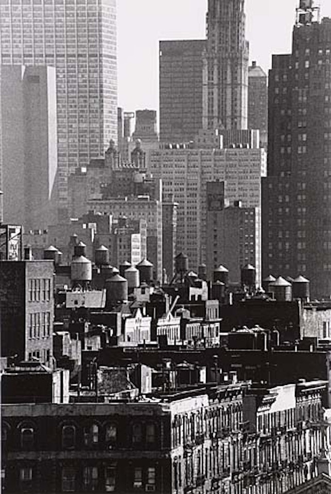 New York rooftops by André Kertész