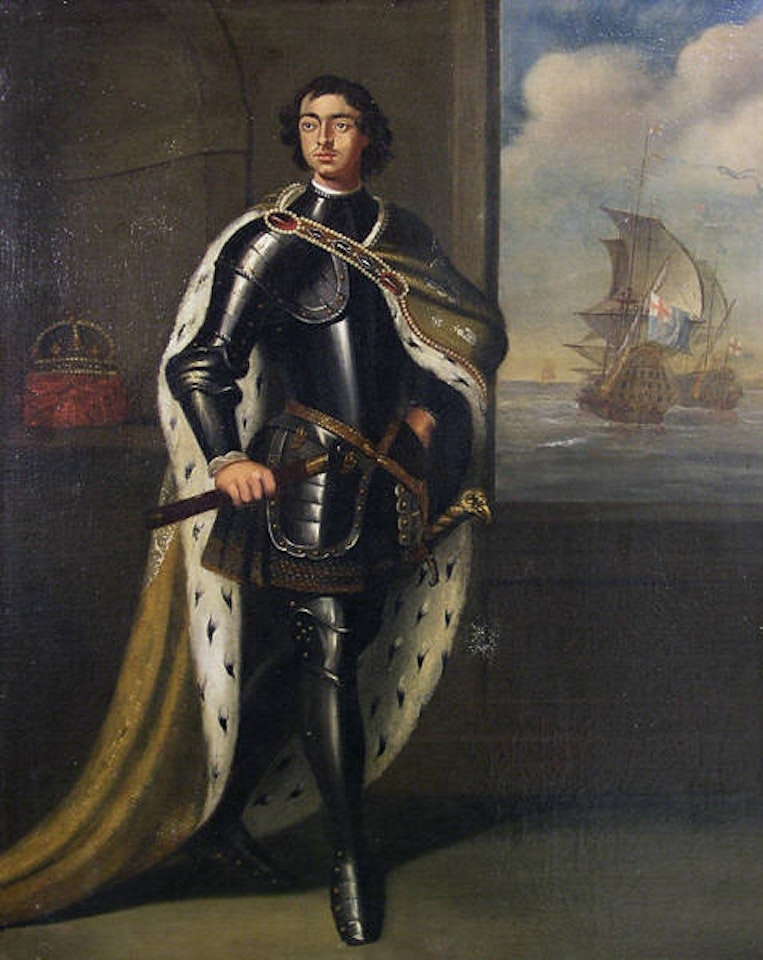 Peter the great, tsar of russia by Godfrey Kneller