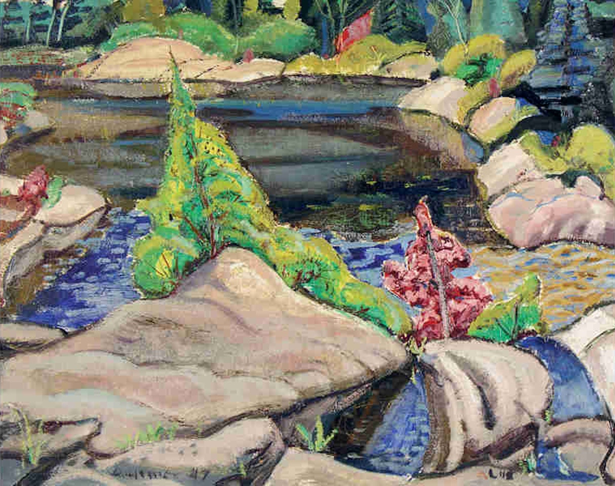 JULY IN GEORGIAN BAY by Arthur Lismer