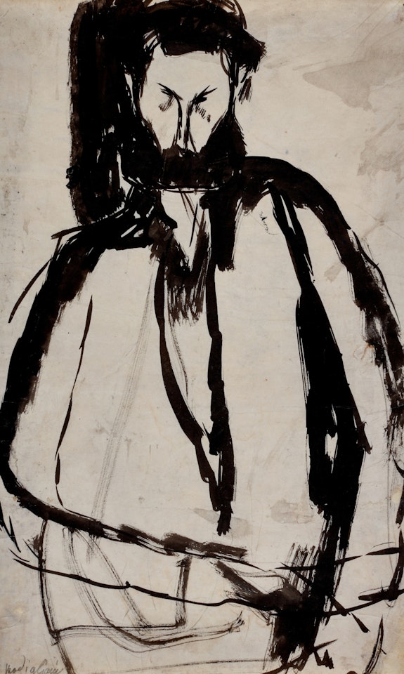 Homme à la barbe by Amedeo Modigliani