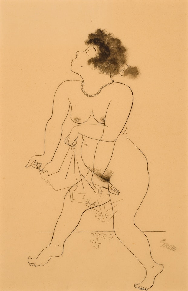 Lady Hamilton by George Grosz