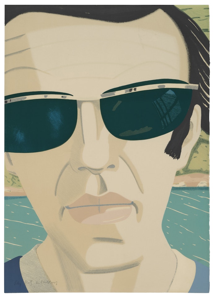 Alex by Alex Katz