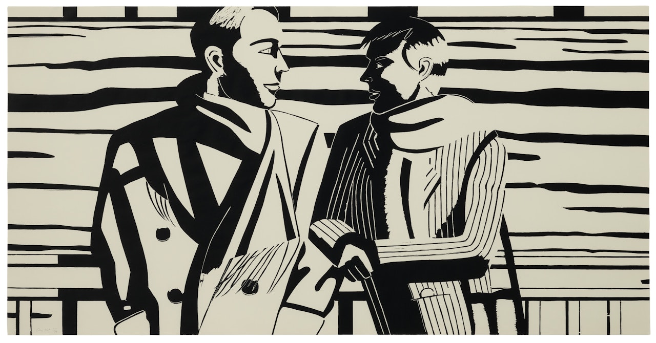3 PM by Alex Katz
