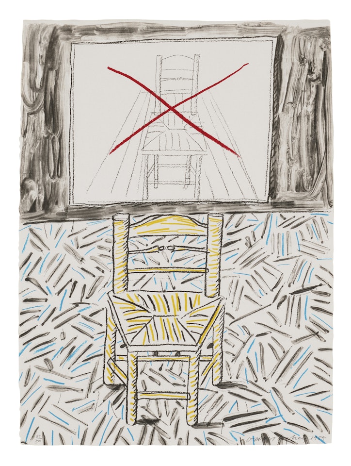 The Perspective Lesson, from Moving Focus; The Perspective Lesson, from Moving Focus by David Hockney