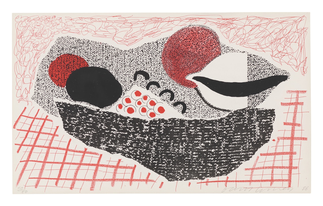 Lemons and Oranges by David Hockney