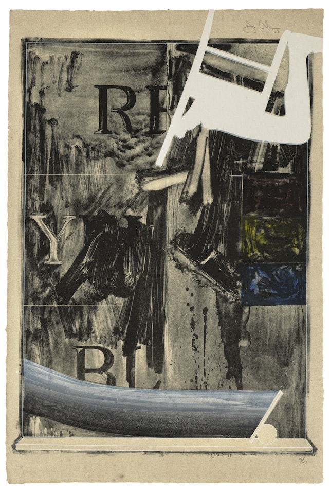 Watchman by Jasper Johns